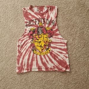 Gryffindor Tie Dye Tank